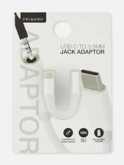 Best Primark Câble Adaptateur Jack Audio USB-C Blanc
