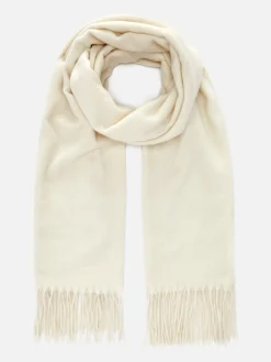 Outlet Primark Écharpe Bordée De Pampilles Essential Ivoire
