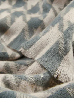 Hot Primark Écharpe Longue à Motifs Bleu