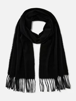 Clearance Primark Écharpe Tissée à Pampilles Noir