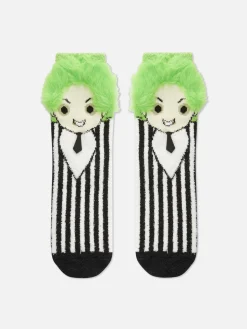 Primark Chaussettes Chaudes Beetlejuice Blanc