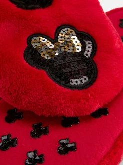 Discount Primark Chaussons Disney Minnie Mouse Rouge
