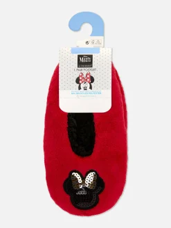 Discount Primark Chaussons Disney Minnie Mouse Rouge