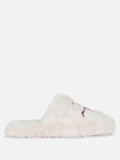 Clearance Primark Chaussons Duveteux Disney Lilo & Stitch Beige