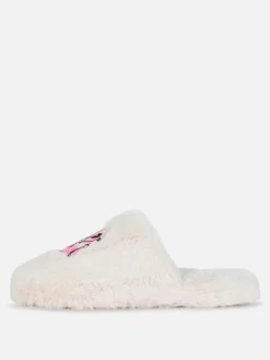 Clearance Primark Chaussons Duveteux Disney Lilo & Stitch Beige