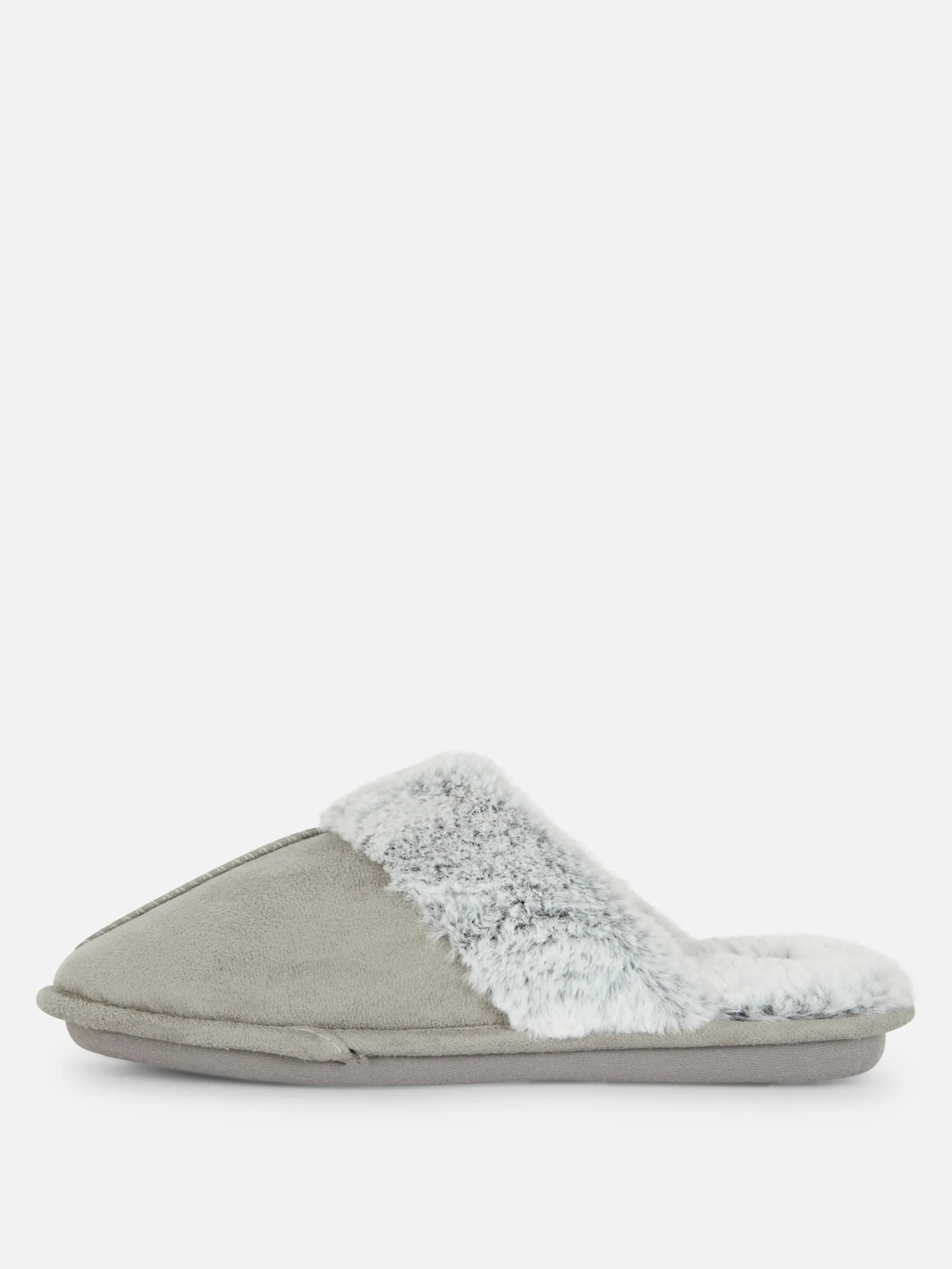Outlet Primark Chaussons En Suédine Gris clair