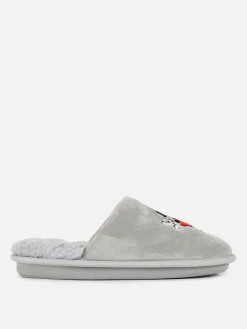 Online Primark Chaussons Fourrés Disney Minnie Et Mickey Mouse Gris