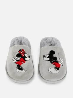 Online Primark Chaussons Fourrés Disney Minnie Et Mickey Mouse Gris