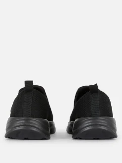 Best Primark Chaussures De Sport Sans Lacets En Tissu Noir