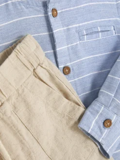 Best Primark Chemise à Manches Longues Et Pantalon à Cordon Grège