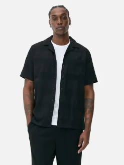 Best Primark Chemise Boutonnée à Manches Courtes Noir