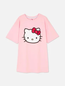 Best Primark Chemise De Nuit Oversize Hello Kitty Rose