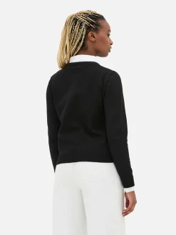 Best Primark Chemise Et Pull 2-en-1 Noir