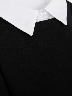 Best Primark Chemise Et Pull 2-en-1 Noir