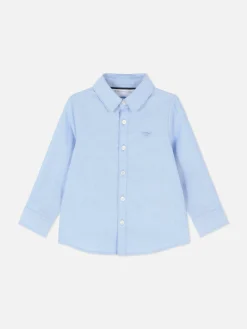 Discount Primark Chemise Oxford à Boutons Bleu