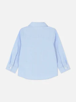Discount Primark Chemise Oxford à Boutons Bleu