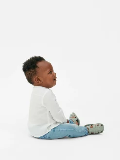 Outlet Primark Chemise Texturée à Manches Longues Blanc