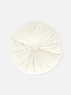 Primark Coussin à Bouton Rond Crème