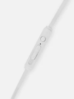 Clearance Primark Écouteurs Avec Micro Blanc