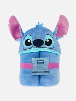 New Primark Couverture à Capuche Disney Lilo & Stitch Bleu