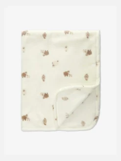 New Primark Couverture à Motif Mouton Bébé Ivoire