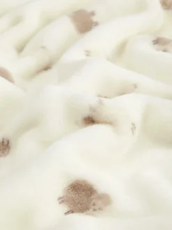 New Primark Couverture à Motif Mouton Bébé Ivoire