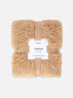 Clearance Primark Couverture Douce Au Toucher Taupe