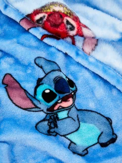 Primark Couverture En Molleton Disney Stitch & Leroy Bleu