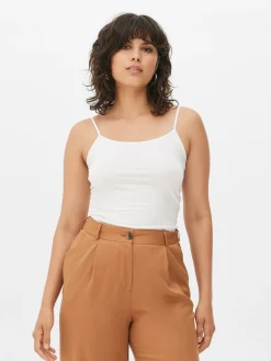 Best Primark Débardeur Caraco Stretch Blanc