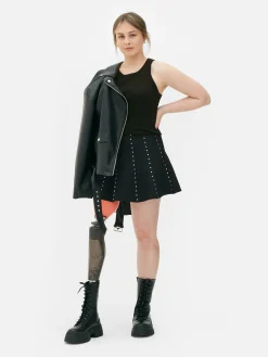 Discount Primark Débardeur Côtelé à Dos Nageur Noir