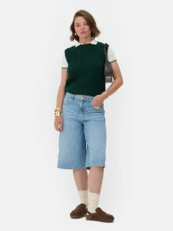 Online Primark Débardeur En Maille Torsadée Rita Ora Vert foncé