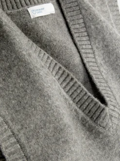 Outlet Primark Débardeur Tricoté à Col En V Gris