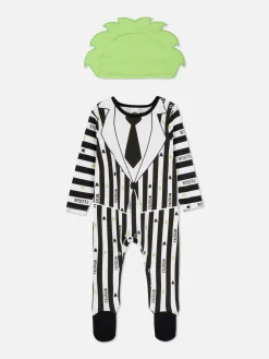 Best Primark Ensemble Body Et Chapeau Beetlejuice Noir