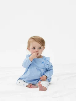 Best Primark Ensemble Chemisier à Volants Et Legging Bleu