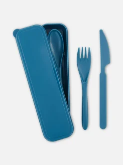 Sale Primark Ensemble De Couverts Réutilisables Bleu