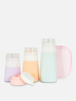 Sale Primark Ensemble De Flacons De Voyage - Cinq Pièces Multicolore