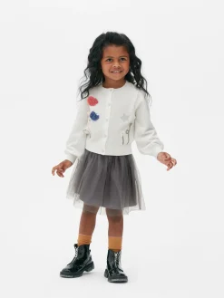 Hot Primark Ensemble Gilet Tricoté Et Tutu Crème