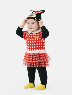 Best Primark Ensemble Grenouillère Et Bonnet Disney Minnie Mouse Rouge