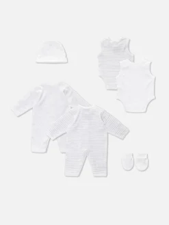 Best Primark Ensemble Six Pièces Pour Bébé Prématuré Blanc