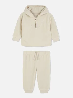 Clearance Primark Ensemble Sweat à Capuche Et Bas De Jogging En Molleton Grège