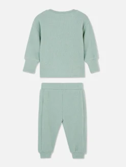 Clearance Primark Ensemble Sweat-shirt Et Bas De Jogging à Coordonner Vert