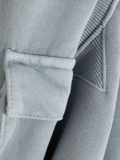 Sale Primark Ensemble Sweat-shirt Et Bas De Jogging Cargo Bleu