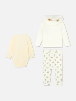 New Primark Ensemble Trois-pièces Disney Le Roi Lion Écru