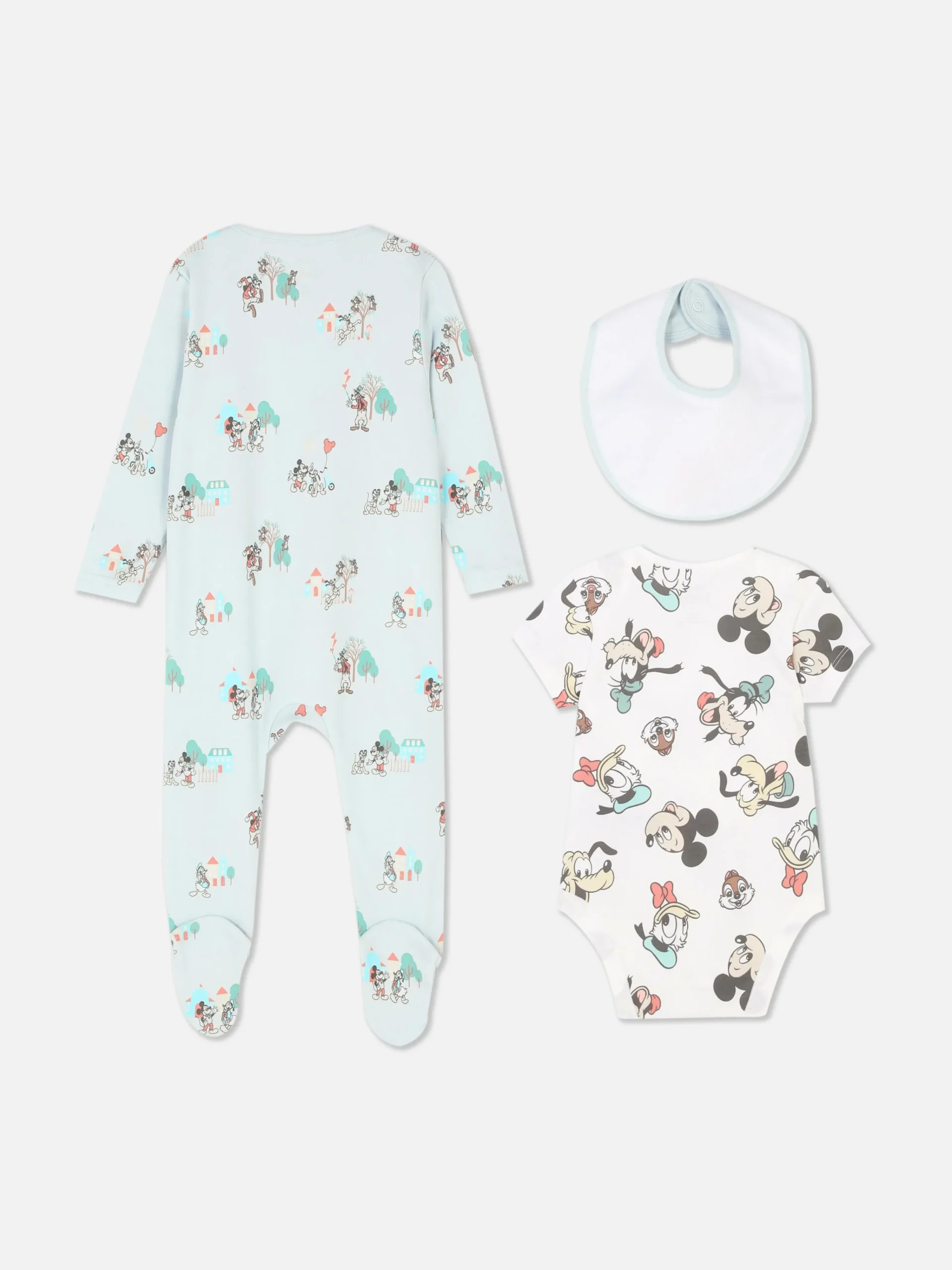 Best Primark Ensemble Trois-pièces Pour Bébé Disney Mickey Mouse & Friends Bleu