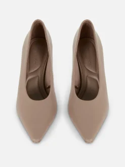 Clearance Primark Escarpins à Talon Aiguille Taupe