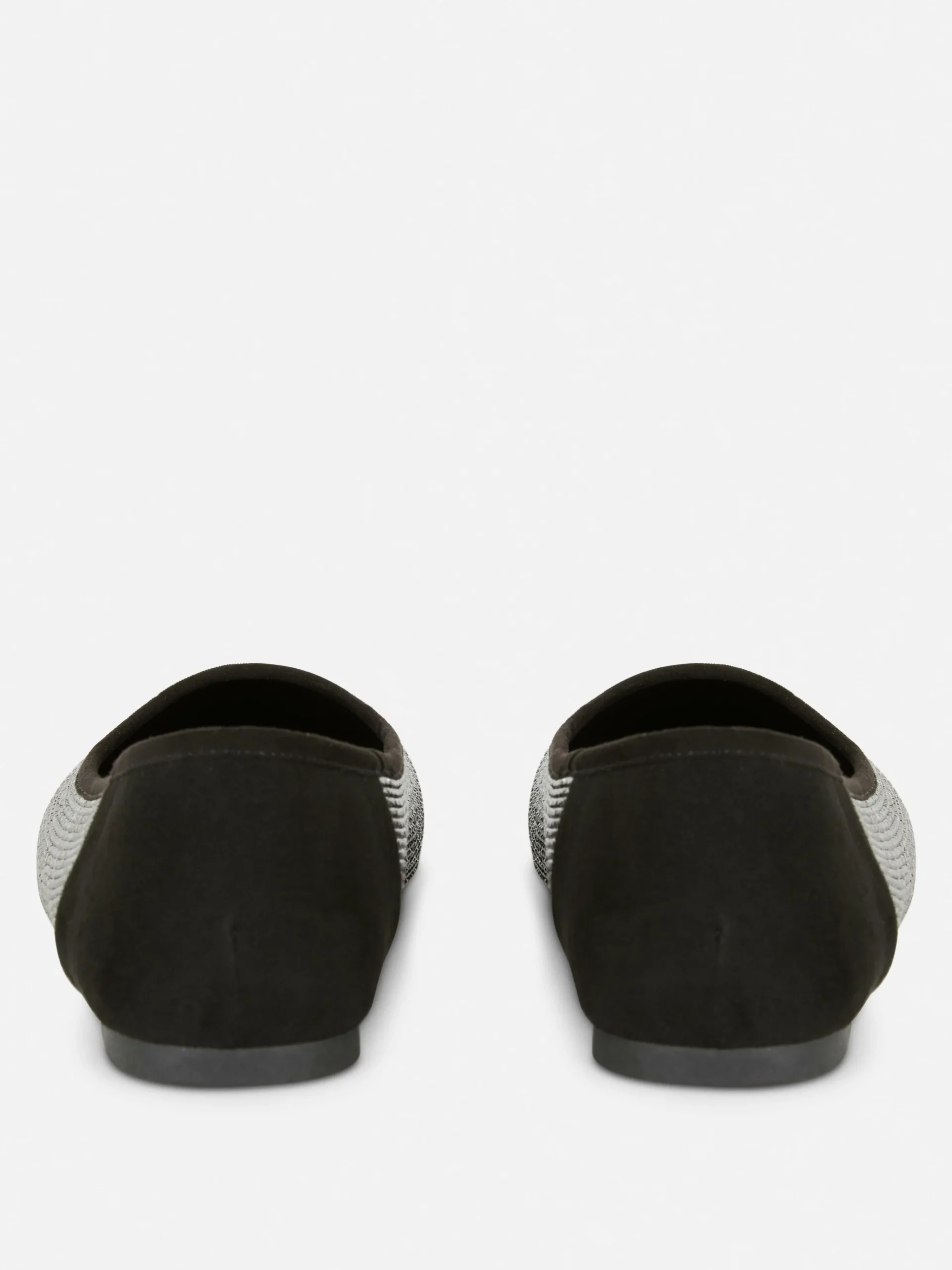 Discount Primark Escarpins Cloutés à Bout Carré Noir