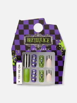 Discount Primark Faux Ongles Beetlejuice Vert