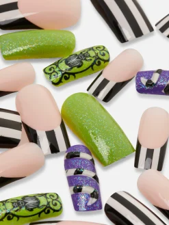 Discount Primark Faux Ongles Beetlejuice Vert