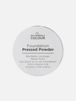 Best Primark Fond De Teint Poudre Pressée PS My Perfect Colour Blanc cassé