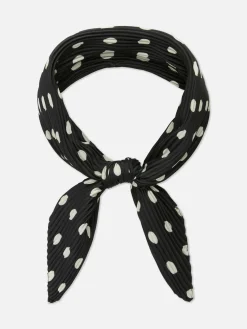 Clearance Primark Foulard à Imprimé Cœur Noir